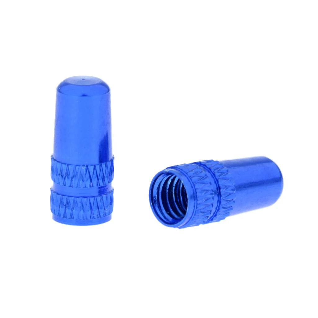 10Pcs Bike Bicycle Fixie MTB Presta Wheel Rim Tyre Stem Air Valve Cap Aluminium Alloy Protector Dust Cover