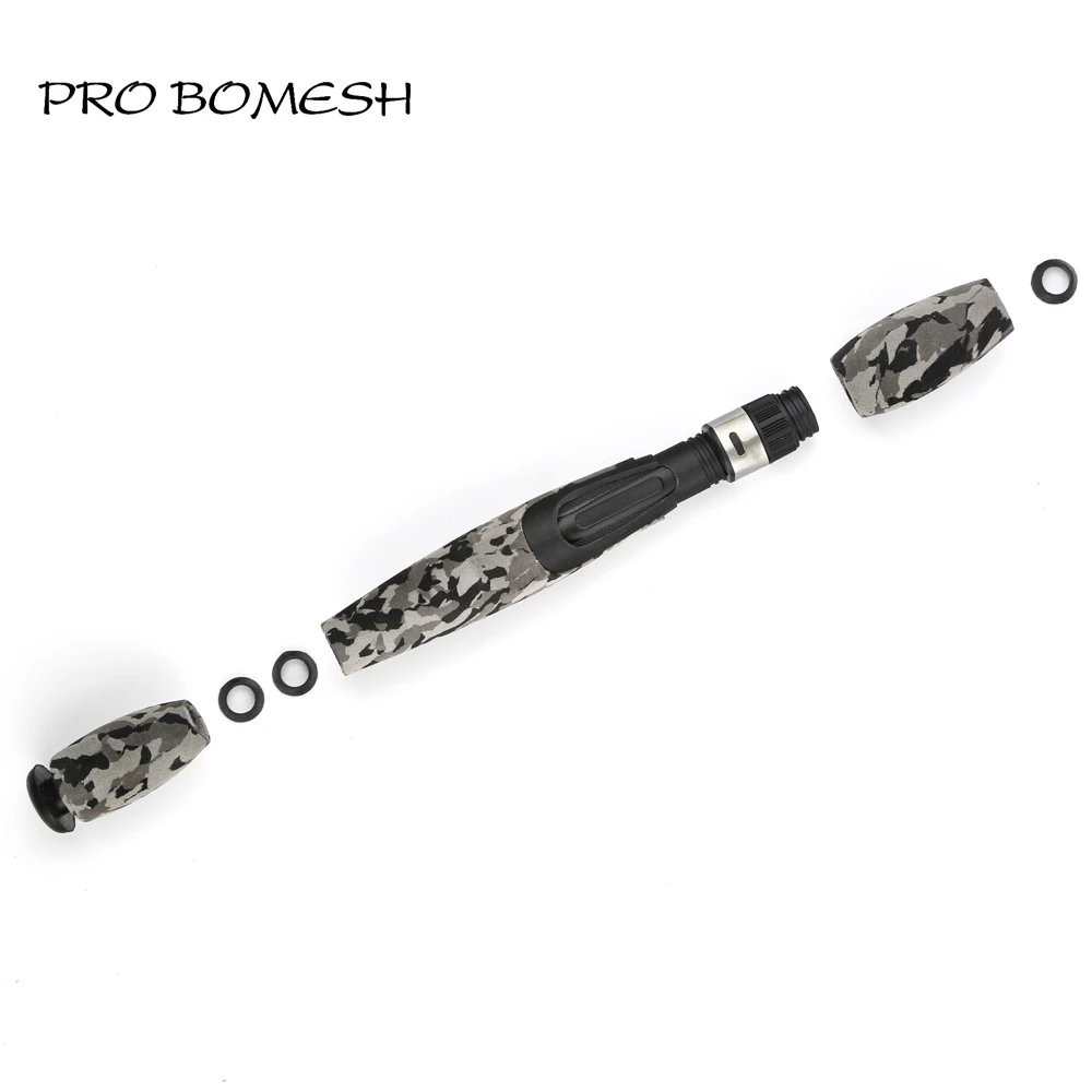 

Pro Bomesh 1 Set EVA Spinning Rod Handle Kit 16# Reel Seat Spinning Rod Jigging Rod DIY Components For Rod Repair Accessory