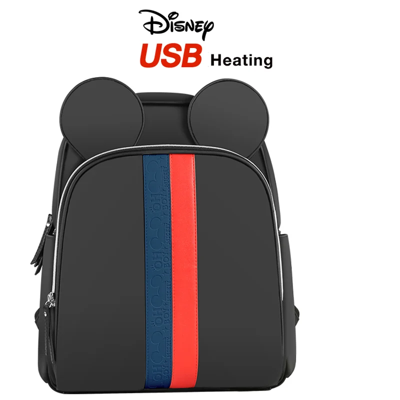 Disney USB зарядка сумка для подгузников сохранение тепла дорожный рюкзак для беременных большая емкость сумка для кормления уход за ребенком рюкзак для подгузников - Цвет: 20106034