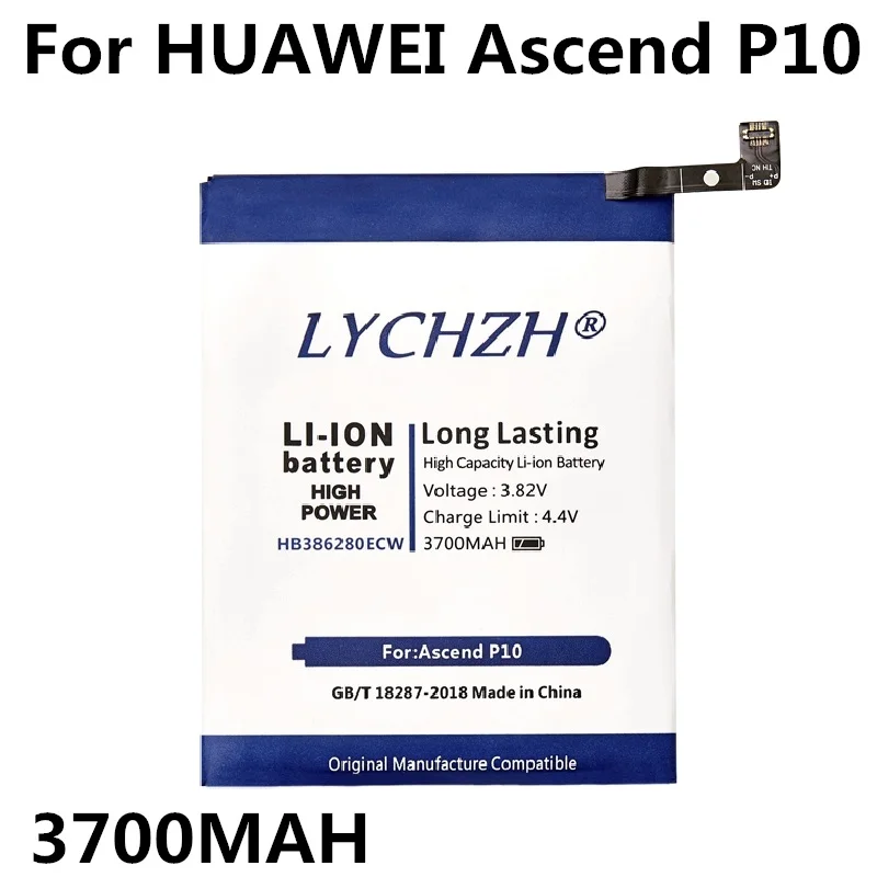Оригинальный Для huawei HB386280ECW Перезаряжаемые литий-ионный аккумулятор телефона