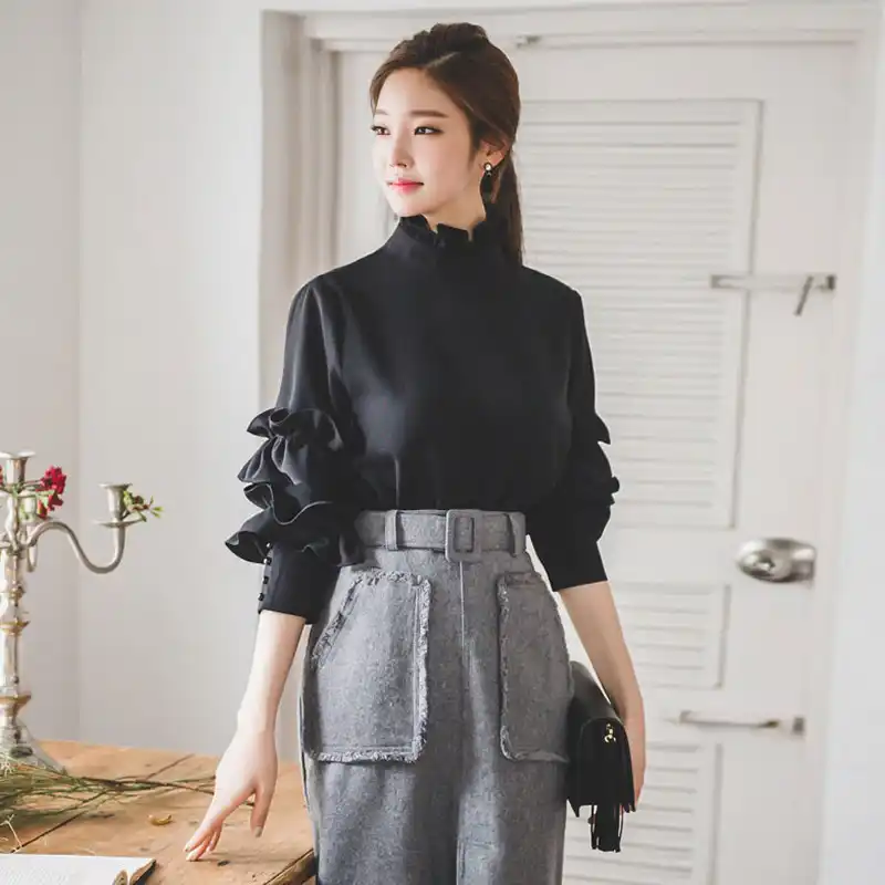 blusa estilo coreana