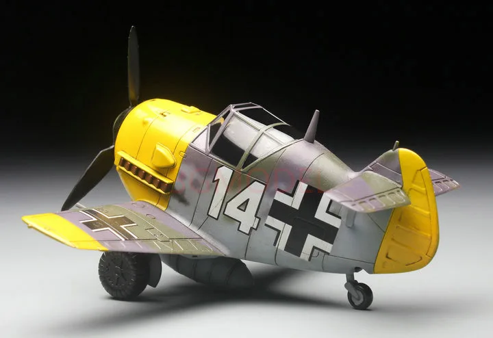 Модель Строительные наборы самолет истребитель Сборная модель Второй мировой войны Люфтваффе немецкий мессершмитт BF-109 модель DIY 103