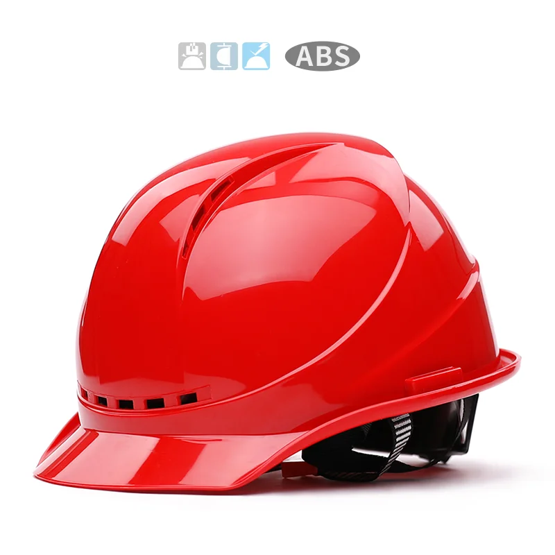 

6 Colors Safety Helmet Work Cap High-strength ABS Material Engineering Helmets Hard Hat Site Construction Protective Hard Hat