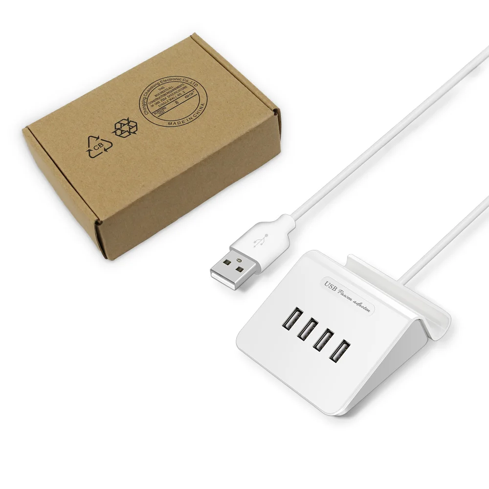 4 порта микро USB концентратор Высокоскоростной OTG концентратор мульти ...