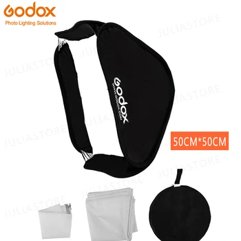 

Godox Softbox 50x50 cm Diffuser Reflector for Speedlite Flash Light Professional Photo Studio Camera Flash Fit Bowens Elinchrom