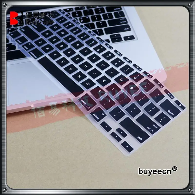 

New Laptop 11" A1370 A1465 For Macbook Air 11.6" US Keyboard Covers Silicone Keyboard Protector Small Enter