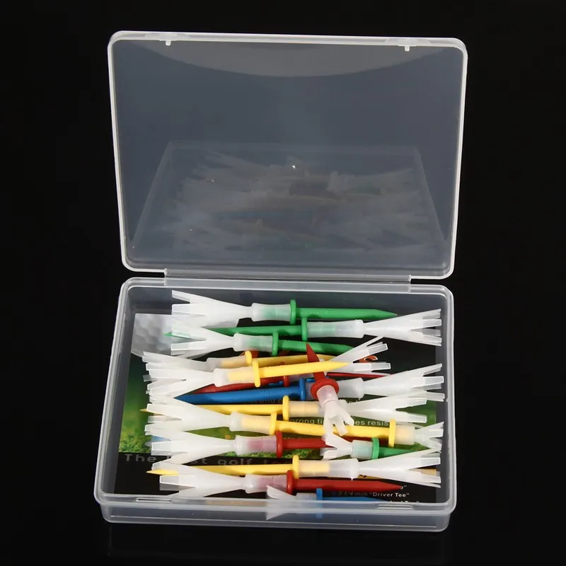 خفيفة الوزن ركام الرمل للجولف 4 ياردة جولف ستة الشق أعلى المحملة 4 متنوعة حزمة من 16 تيز سائق وودز مشرق اللون ل جولف التدريب