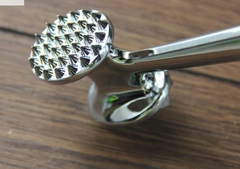 

German exports stainless steel beef meat hammer loose meat steak smashing meat tenderizer pounders