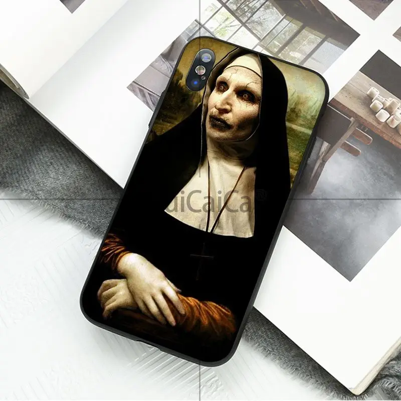 Ruicaica Забавный чехол Leonardo da Vinci Mona Lisa Новинка для телефона Fundas iPhone 5 5Sx 6 7 7plus 8 8Plus X XS