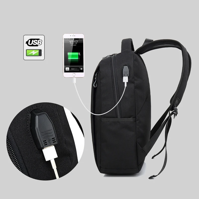 Бренд levelive высокое качество рюкзак USB зарядка Для мужчин женщин 15.6 &quotНоутбук