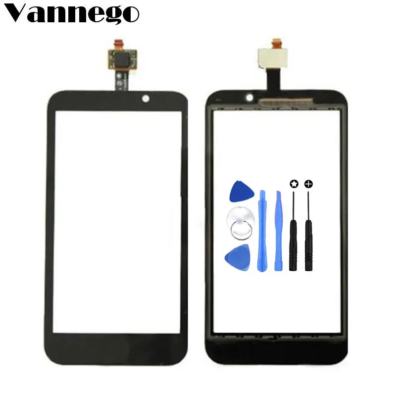 Черный сенсорный экран для HTC Desire 320 D320 4 5 &quotпереднее стекло дигитайзер панель