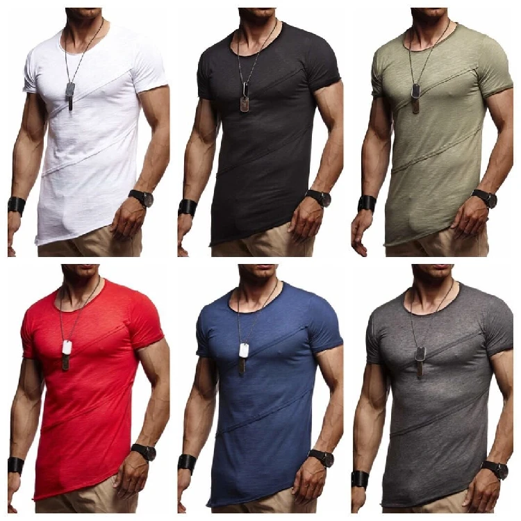 

DropshippingSummer casual fashion designshort-sleeved round neck T-shirt US SIZE S-2XL