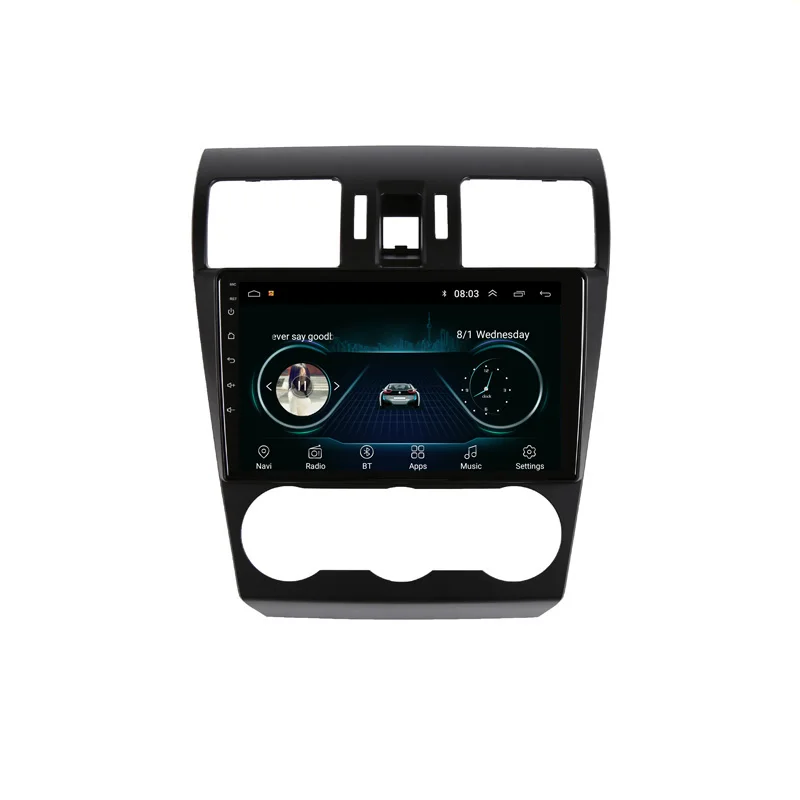 9 &quot2.5D IPS Android 8 1 автомобильный DVD GPS плеер для Subaru Forester XV WRX 2012-2016 Радио стерео