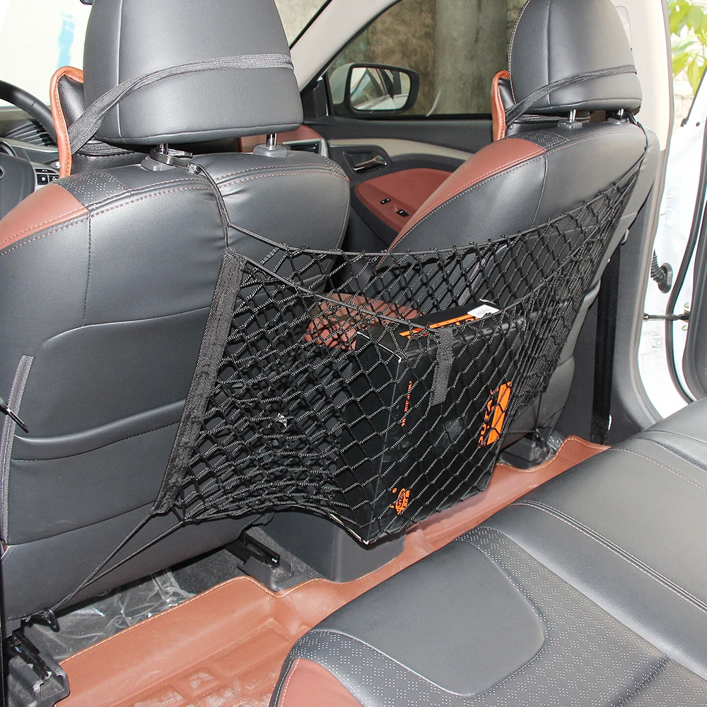 Car Back Seat Organizer Net Storage Bag for Toyota Corolla Rav4 Camry