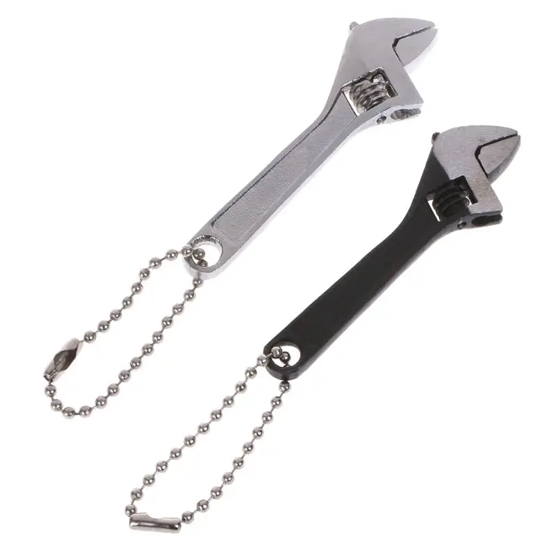 

2.5" Mini Metal Wrench Adjustable 0-10mm Jaw Spanner Wrenches Hand Tool