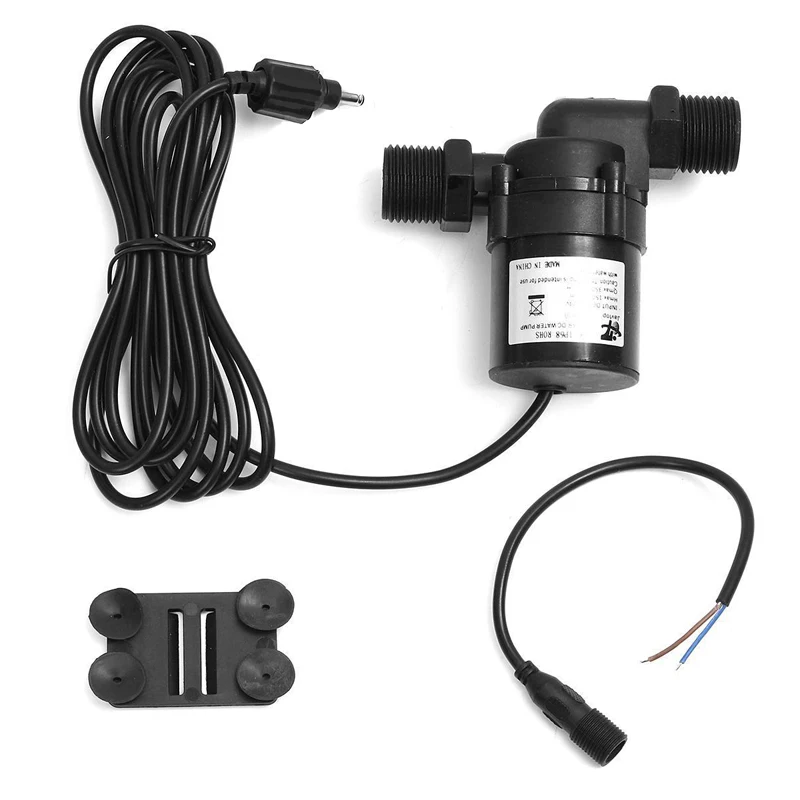 

New Arrival DC 24V 700L/H Hot Water Circulation Pump Brushless Motor Solar Water Pump Set DIY Pumps Tools