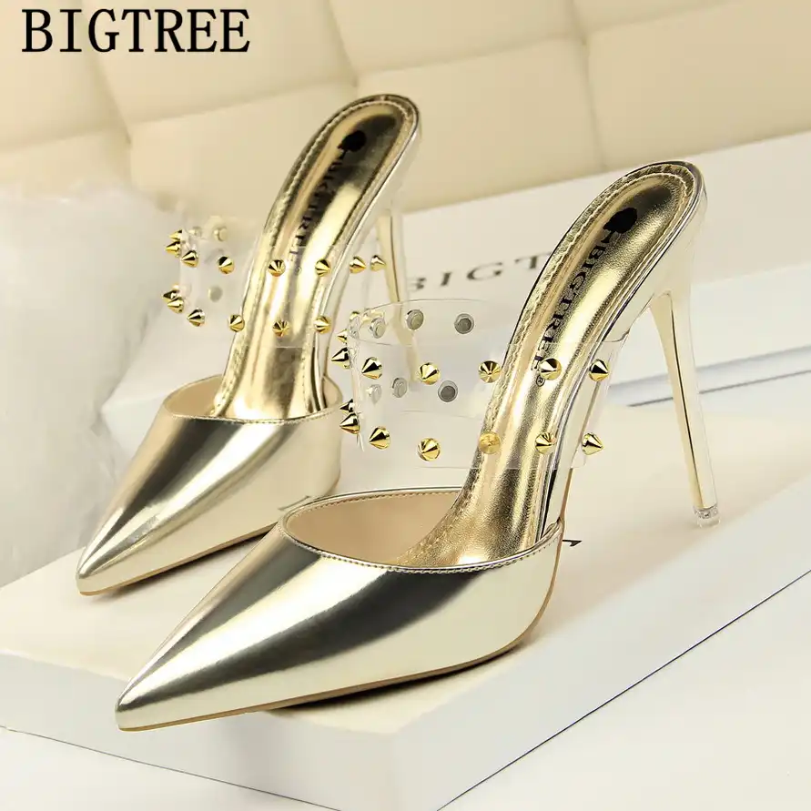 zapatos de fiesta plateados