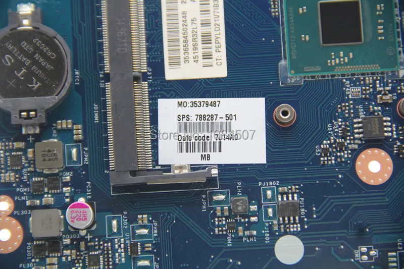 CPU LA-A994P com N3540 através abrangente trabalho perfeito