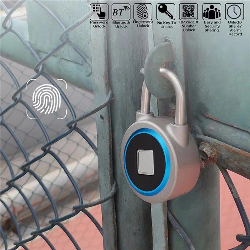 Smart считыватель отпечатков пальцев замок с Bluetooth управлением