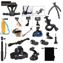 Жаклин для Xiaomi Yi/Ион Air Pro комплект Аксессуары для Sony Action Cam HDR AS50 AS200V AS30V AS300 AS100V AZ1 FDR-X1000V/w 4 К