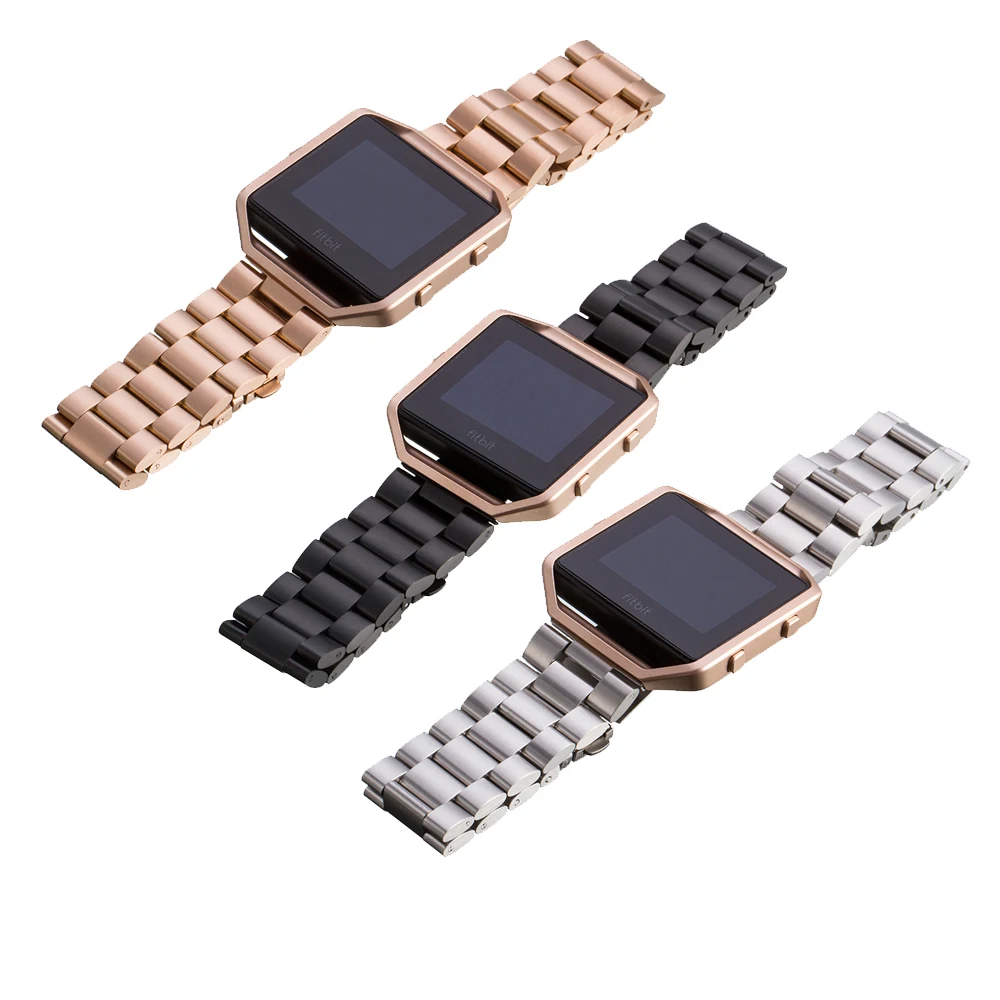 Металлические ремешки для Fitbit Blaze большого размера корпус + браслет из