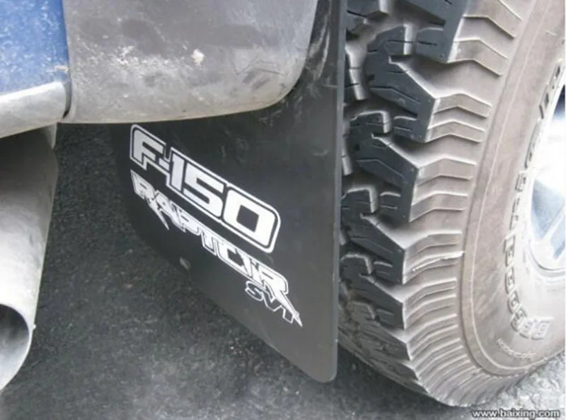 Черные литая брызговики 4 шт. для Ford F150 F 150 Raptor SVT 2009 2014|flaps splash guards|mud flaps guardssplash guard |