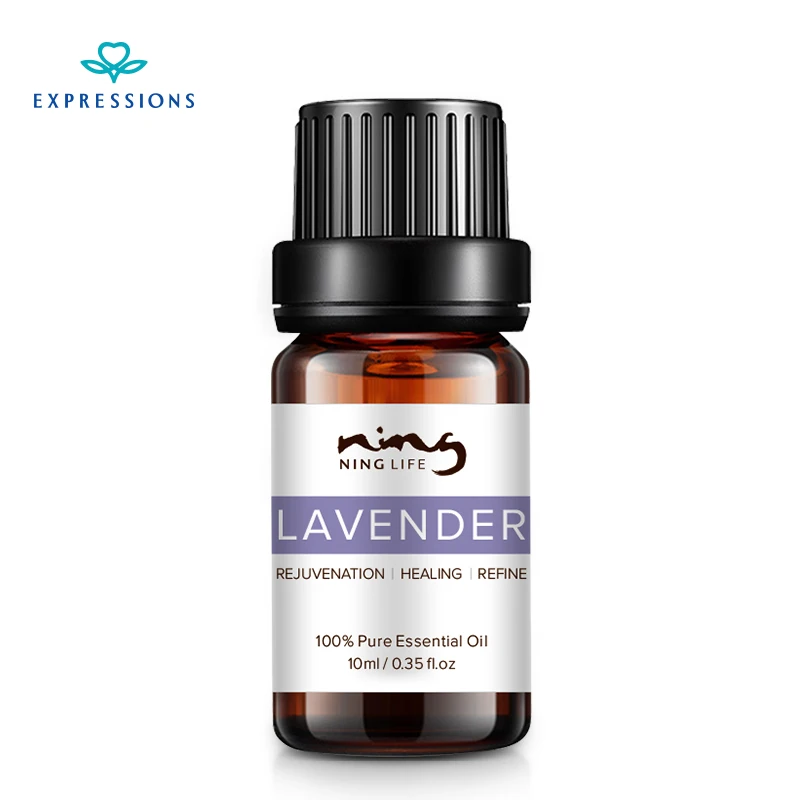 10 ML 100% النقي الخزامى الزيوت الأساسية الجمال العناية بالبشرة زيت التدليك المطهر المضادة للتجاعيد زيوت عطرية لالعطرية
