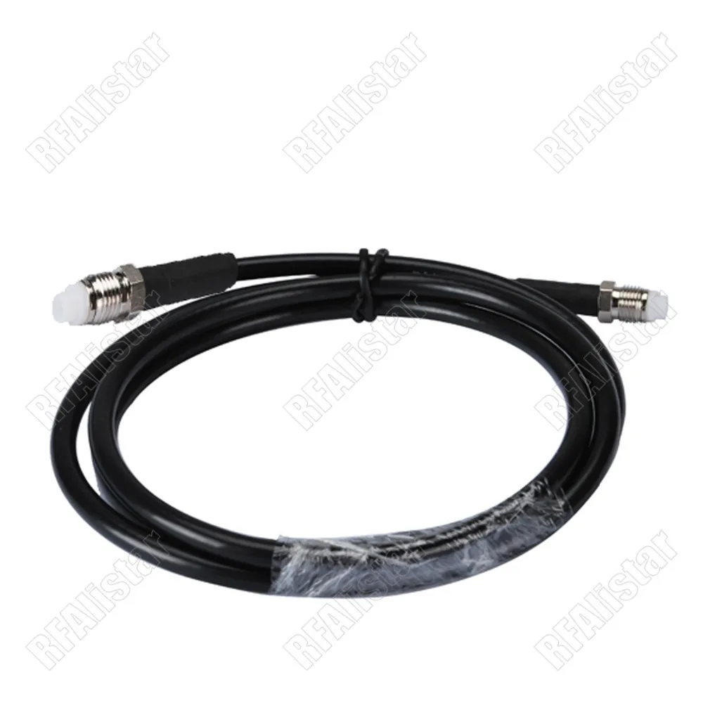 FME Female to Jack прямой RG58 удлинитель с низкой потерей антенный коаксиальный кабель WIFI