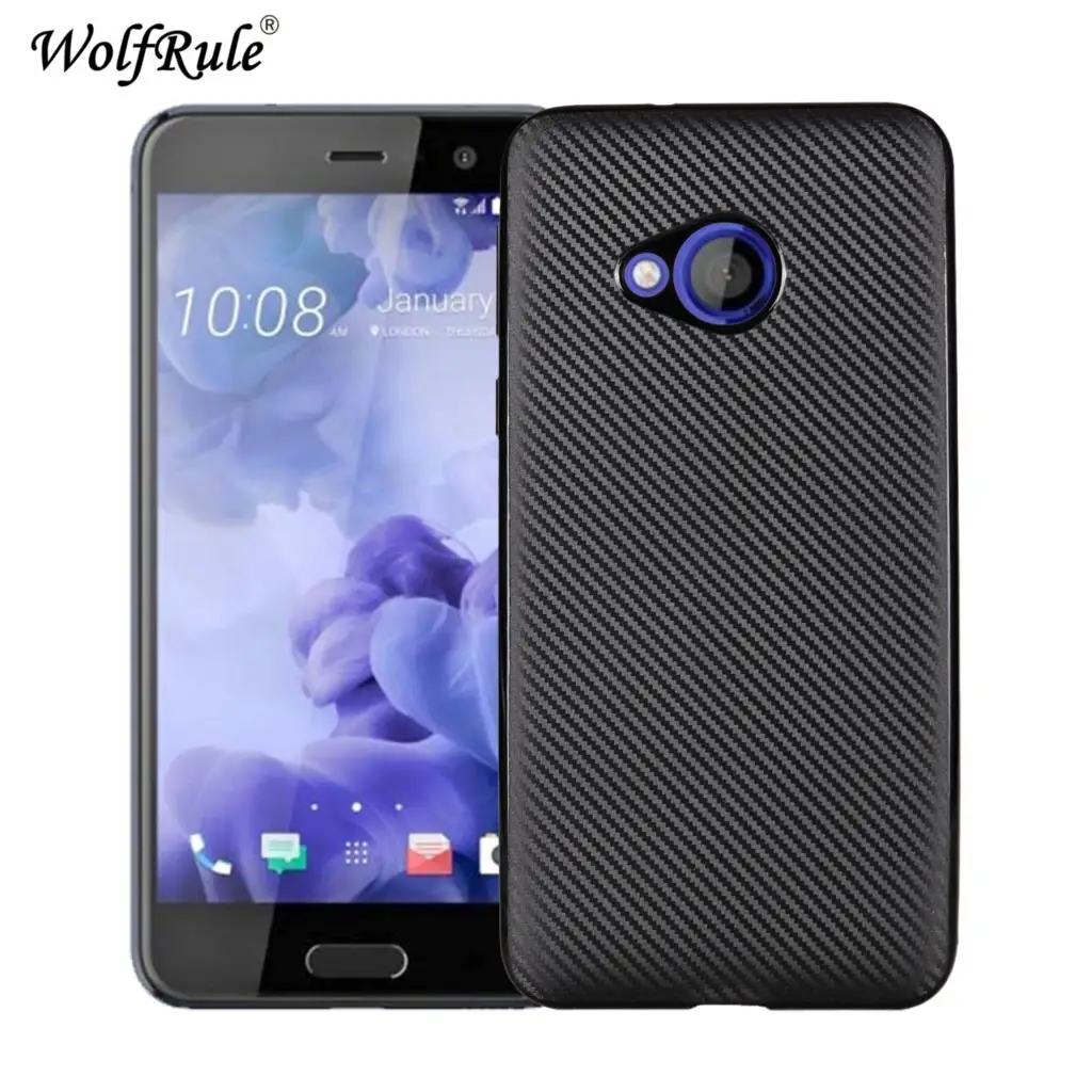 

WolfRule For Cover HTC U Play Case Soft Silicone Rubber Phone Cover Case for HTC U Play Cover for HTC U Play Alpine Coque Fundas