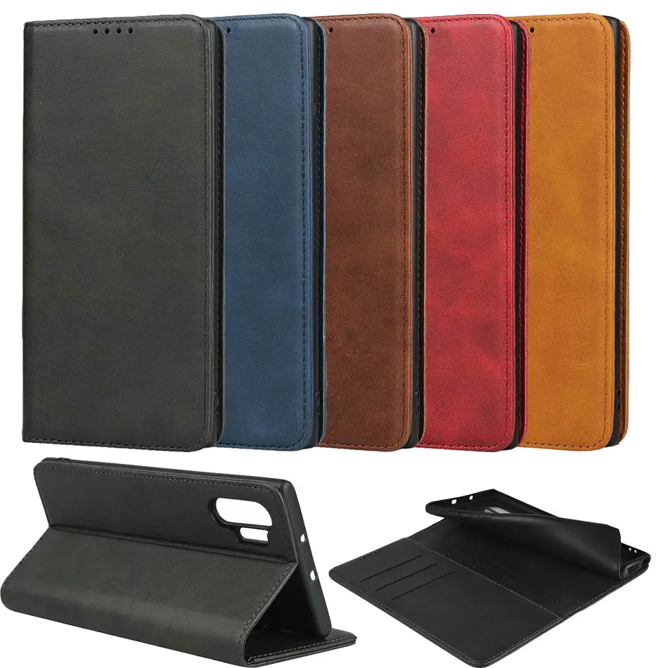 

Magnetic Case For Samsung Galaxy Note 10 Pro Cases Wallet Leather Case For Fundas Note 10 pro Cover Coque capinha Accessory Bag