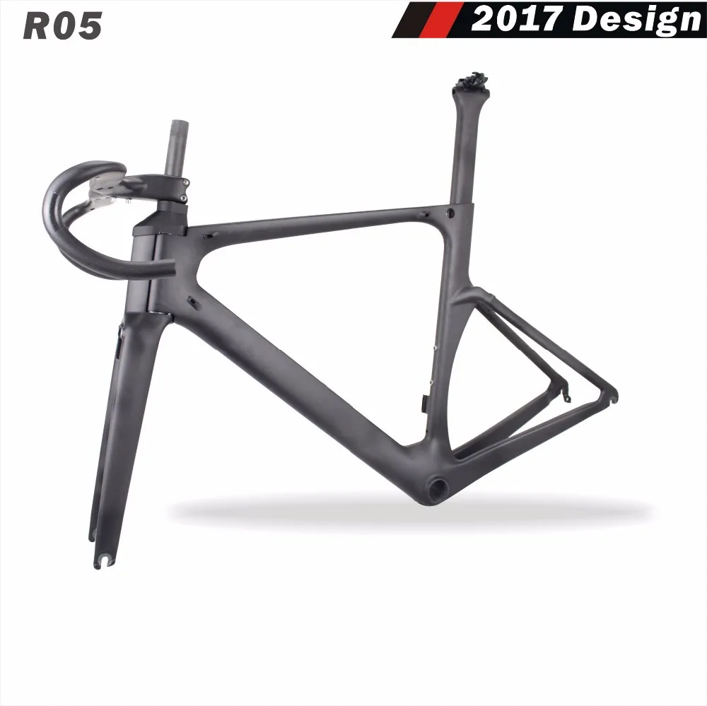 Sale 2018 Miracle New Design Carbon Aero Bicycle Frame 49cm,52cm,54cm,56cm,59cm BB86 UD matte 5