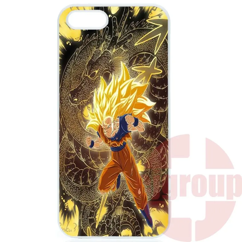Dragon Ball Гоку Футляр Для Apple iPhone 4 4S 5 5C SE 6 S 7 Плюс 4.7 5.5 iPod Touch |