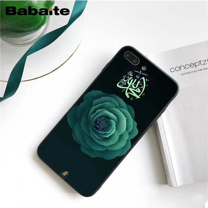 Babaite мусульманский ислам бисмилла Алла чехол для телефона iphone 11 Pro 11Pro Max 6S 6plus 7 7plus 8 8Plus X Xs MAX 5 5S XR