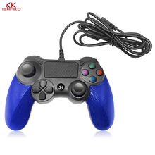 Проводной игровой контроллер для PS4 контроллер для sony Playstation 4 для DualShock Вибрационный джойстик геймпады для игровой станции 4