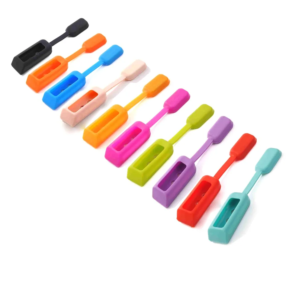 

DHL 100pcs/lot Silicone Replacement Magnetic Clip Clasp Cover For Fitbit Flex Activity Bracelet Wrist Band Holder Strap Belt