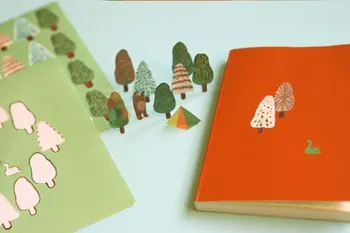 

Wholesale 15 bags DIY Cartoon Sticker Forest Design Seal sticker Gift Paper Sticker For Party Favor Gift Bag Candy Box Decor