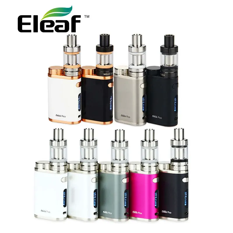 Оригинальный стартовый набор Eleaf iStick Pico с мини баком MELO 3 2 мл и боксмодом 75 Вт