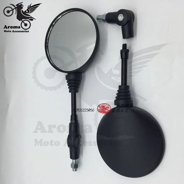 HIYOYO Black Round Rearview Mirrors 10mm Motorcycle Foldable Mirrors Universal for Motorcycle KTM Motocross Scooter Electric Bike HIYOYO Black Round Rearview Mirrors 10mm Motorcycle Foldable Mirrors Universal for Motorcycle KTM Motocross Scooter Electric Bike