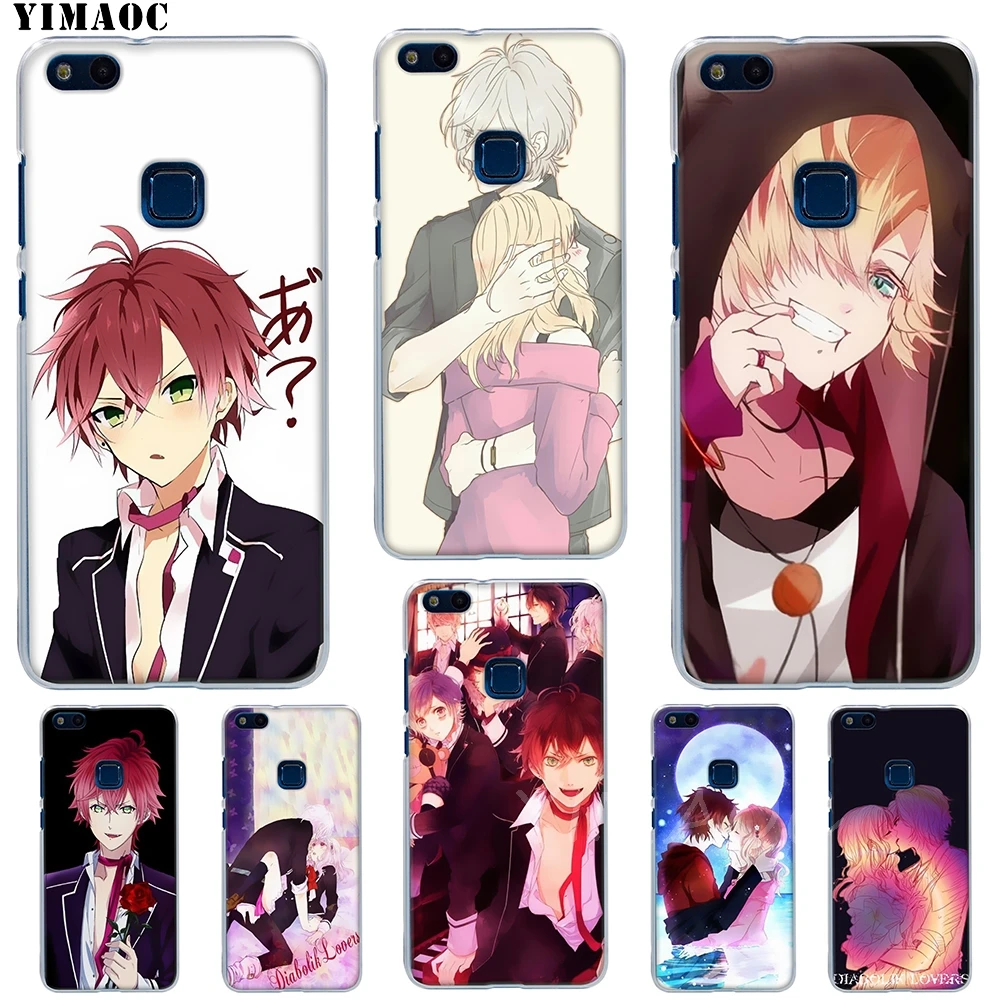 Мягкий чехол YIMAOC DIABOLIK LOVERS для Huawei P8 P9 P10 P20 P30 Lite Pro P smart 2019 |