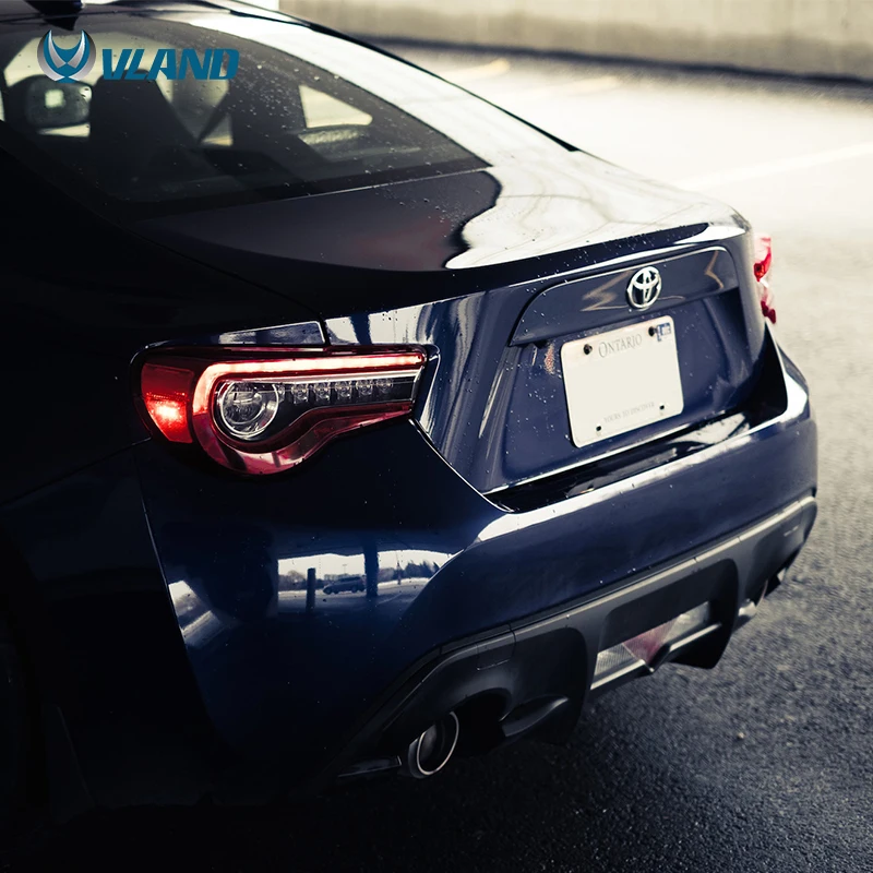 Vland автомобильный светильник в сборе для Toyota GT 86 хвост 2012 2016 светодиодные задние
