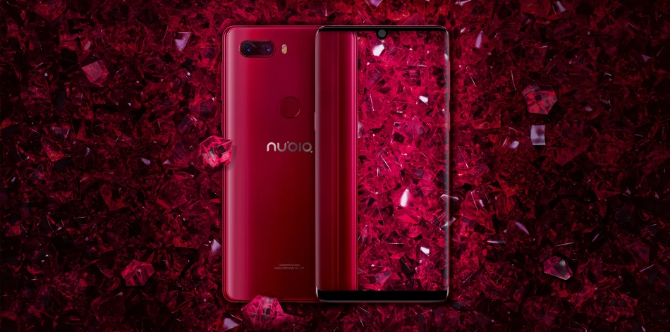 Новейший мобильный телефон Nubia Z18, экран в виде капли воды, 6 ГБ ОЗУ, 64 Гб ПЗУ, восьмиядерный смартфон Snapdragon 845, Android 8,1, 3450 мАч