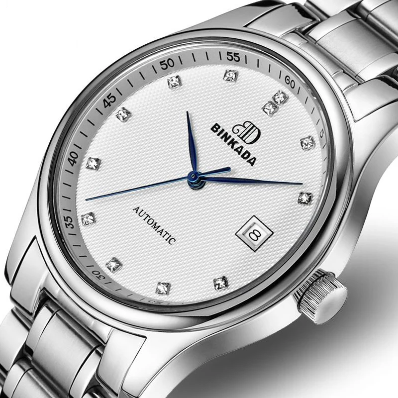 

Men's Automatic Mechanical Watch Steel Commerce Hollow Waterproof 2018 New Moment Sport Wrist Clock Top Brand Luxury 18 Z