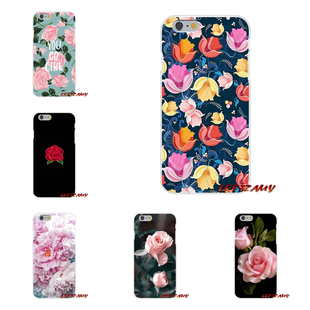 

Accessories Phone Shell Covers For Sony Xperia Z Z1 Z2 Z3 Z4 Z5 compact M2 M4 M5 E3 T3 XA Aqua flower Roses peony painted