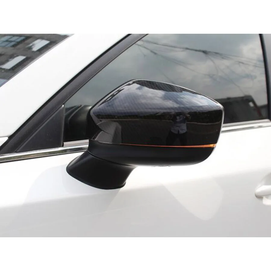 YAQUICKA внешняя сторона автомобиля зеркало заднего вида накладка Стайлинг подходит для Mazda CX-5 CX5 ABS 2 цвета