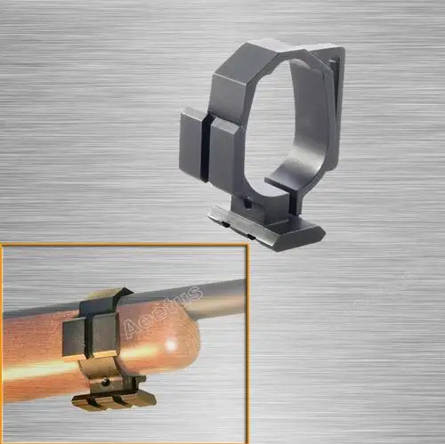 

Tactical Barrel Band For Ruger 10/22 Two Picatinny rails & Sling Slot Expand Accessory Mounting Options Black VI05034