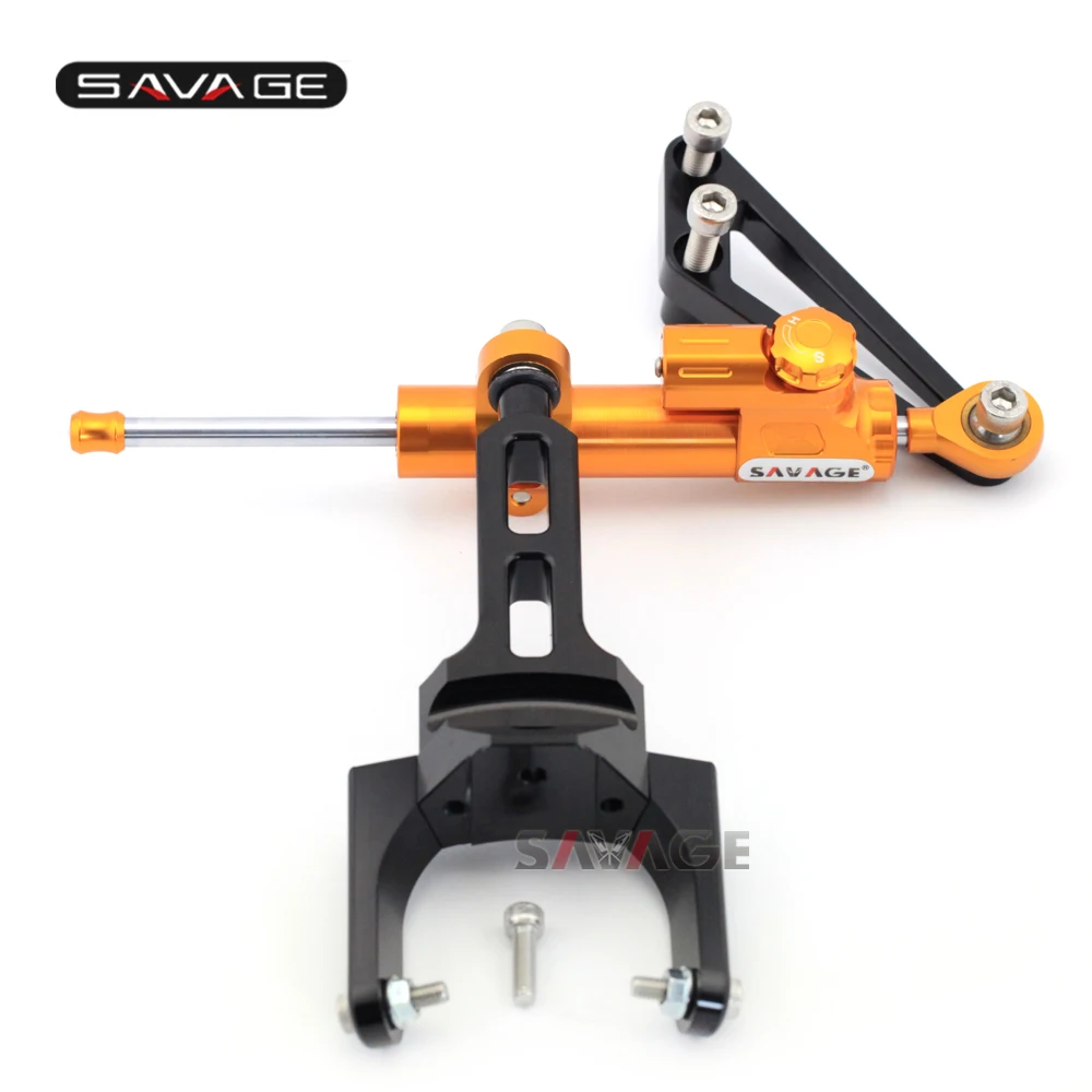 

Steering Damper Stabilizer For HONDA CB 1300 CB1300 1999-2016 Motorcycle CNC Adjustable Linear With Bracket Full Set Safety