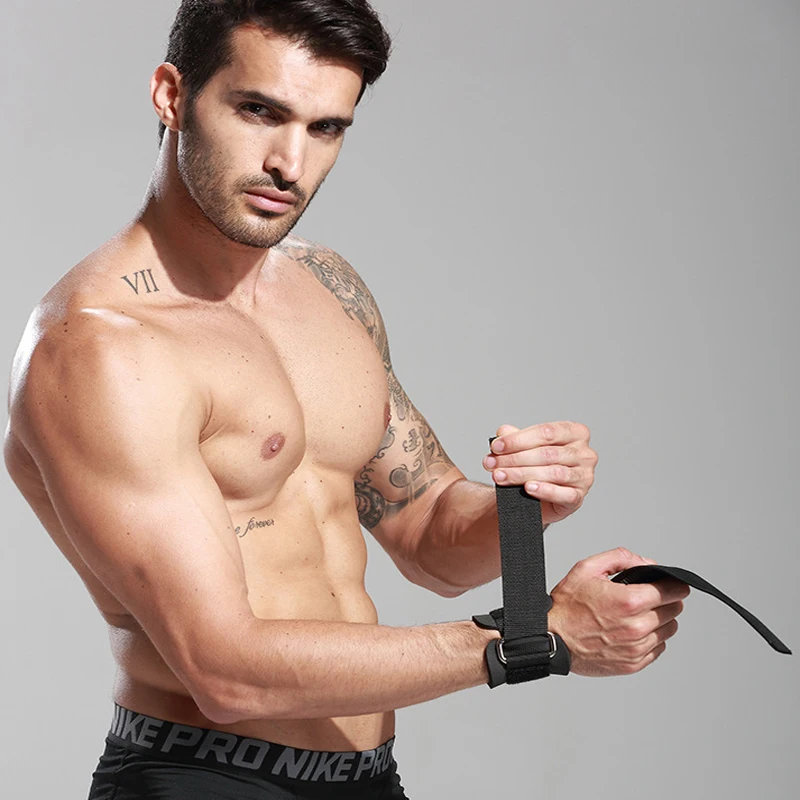 1PC New Non-slip Breathable Bracer Gym Fitness Workout Power Training Weight Lifting Straps Wraps Hand Bar Wrist Support | Спорт и
