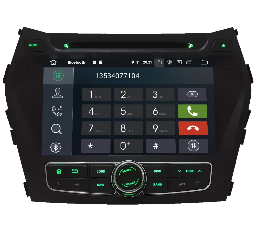 Clearance KLYDE 8" 4G WIFI Octa Core PX5 Android 8.0 4GB RAM 32GB ROM Car DVD Multimedia Player Stereo For Hyundai IX45 Santa FE 2013-2016 1