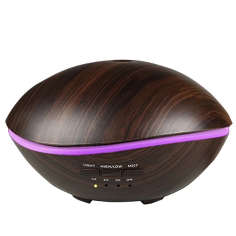 

500Ml Led Light Air Ultrasonic Humidifier Household Essential Oil Diffuser Atomizer Air Freshener Atomizer Household With Us P