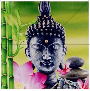 

Diy 5d diamond painting Buddha orchid and bamboo cross stitch needlework full drill resin rhinestones diamond mosaic embroidery